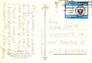 Preview: The Pagsanjan Falls (Pagsanjan-Wasserfall) - RP 1981 95 001 ●