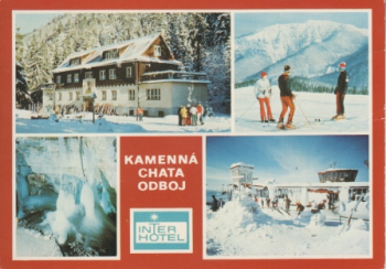 Nízké Tatry - Kamenná chata pod Chopkom - SK 19xx 95 032 ●