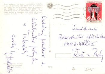 Preview: Lomnický štít - SK 19xx 95 030 ●