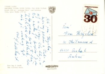 Preview: Vysoké Tatry - Kriváň - SK 19xx 95 031 ●