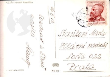 Plzeň 1954 95 001 ●