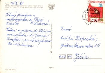 Plzeň 1980 95 001 ●