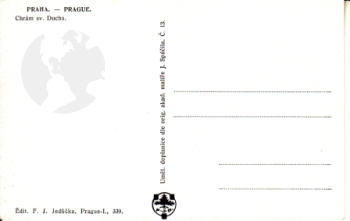 Prag - Prager Altstadt - Heilig-Geist-Kathedrale (Zeichnung) xxxx 95 001 **