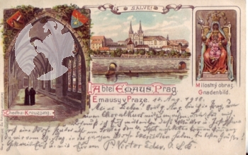 Praha 2 - Emauzský klášter 19xx 95 080 ●
