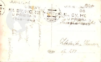 Příbram - Svatá Hora 1948 95 001 ●