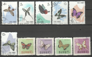 ROK Korea -  sestava razítkovaných známek ●