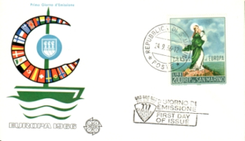 RSM FDC 0879 ● - 1966