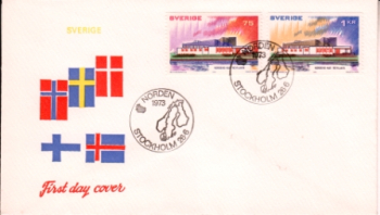 S FDC 0808 / 0809 ● - 1973