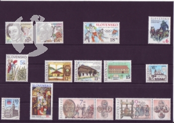 SK 0414 / 0443 ** - 2002 kompletní čistý (neražený) ročník