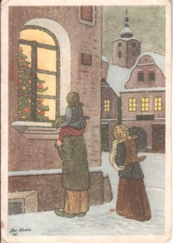 VN 05 Frohe Weihnachten und ein glückliche neues Jahr 1954 95 001 ● - Josef Lada