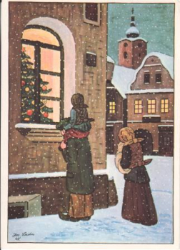 VN 05 Frohe Weihnachten und ein glückliche neues Jahr 1977 95 002 ● - Josef Lada
