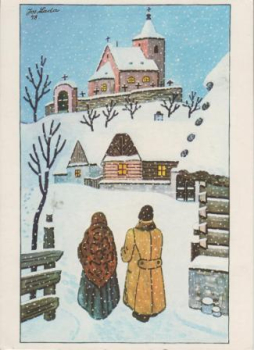 VN 13 Frohe Weihnachten und ein glückliche neues Jahr 1979 95 004 ● - Josef Lada