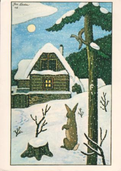 VN 14 Frohe Weihnachten und ein glückliche neues Jahr 1980 95 003 ● - Josef Lada