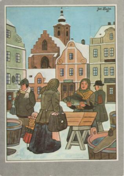 VK 01 Weihnachtskarpfen 1984 95 003 ● - Josef Lada