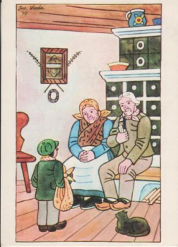 VN 10 Frohe Weihnachten und ein glückliche neues Jahr 19xx 95 066 ● - Josef Lada