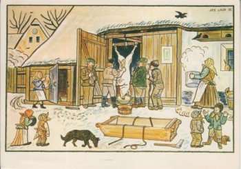 VN 16 Frohe Weihnachten und ein glückliche neues Jahr 19xx 95 069 ● - Josef Lada