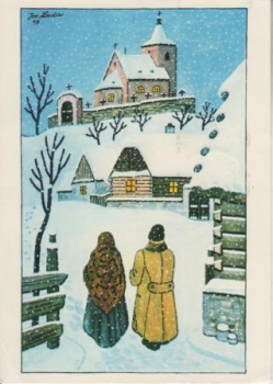 VN 13 Frohe Weihnachten und ein glückliche neues Jahr 19xx 95 078 ● - Josef Lada