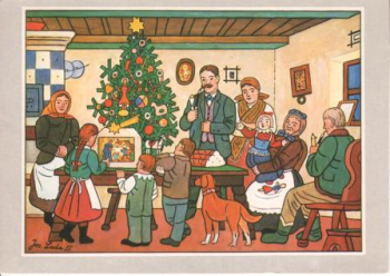 V 03 Weihnachten 19xx 95 085 ● - Josef Lada