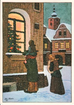 VN 05 Frohe Weihnachten und ein glückliche neues Jahr 19xx 95 088 ● - Josef Lada