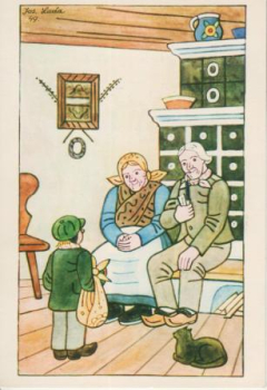 VN 10 Frohe Weihnachten und ein glückliche neues Jahr xxxx 95 019 ** - Josef Lada