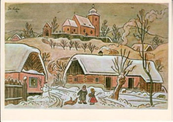VN 07 Frohe Weihnachten und ein glückliche neues Jahr xxxx 95 020 ● - Josef Lada