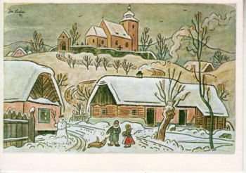VN 06 Frohe Weihnachten und ein glückliche neues Jahr xxxx 95 021 ● - Josef Lada