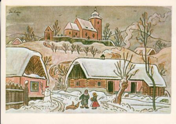 VN 07 Frohe Weihnachten und ein glückliche neues Jahr xxxx 95 023 ● - Josef Lada