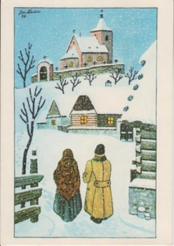 VN 13 Frohe Weihnachten und ein glückliche neues Jahr xxxx 95 025 ** - Josef Lada