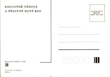 Preview: VN 05 Frohe Weihnachten und ein glückliche neues Jahr xxxx 95 027 ** - Josef Lada