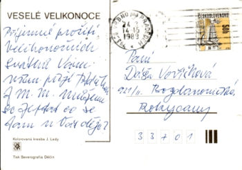 10 Frohe Ostern 1989 95 004 ● - Josef Lada