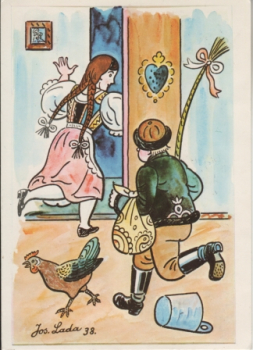 04 Frohe Ostern 1990 95 008 ● - Josef Lada