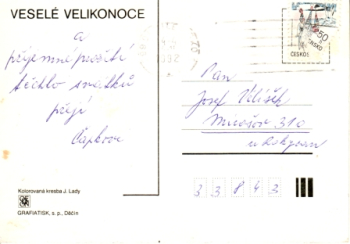 06 Frohe Ostern 1992 95 004 ● - Josef Lada