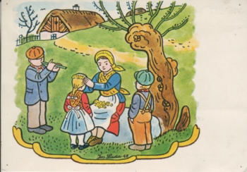 06 Frohe Ostern 19x 95 054 ● - Josef Lada