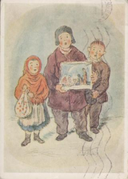 Vl. Rada - Gemälde 1964 95 001 CZ ● - Frohe Weihnachten und ein glückliches neues Jahr