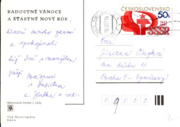 Radostné vánoce a šťastný Nový rok 29 1987 95 004 ● - Josef Lada