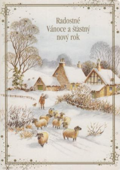 Vánoce a Nový rok 38 CZ 19xx 95 010 ● - Radostné vánoce a šťastný nový rok