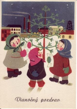 Vánoce a Nový rok 37 CZ CPH 048 - 1951 ** - Radostné vánoce a úspěšný Nový rok!
