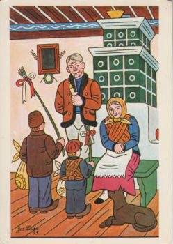 Frohe Ostern 14 19xx 95 038 ● - Josef Lada