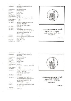 D speziální katalog Československých sešítků