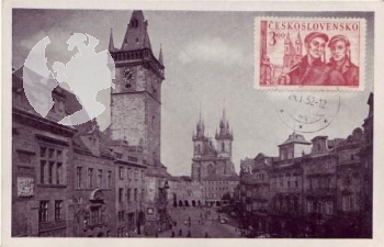 Staroměstské náměstí 1952 98 001 ●