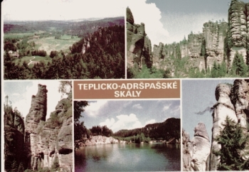Adersbach-Weckelsdorfer Felsenstadt 19xx 95 001