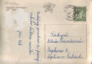 Trhový Štěpánov 1962 95 001 ●