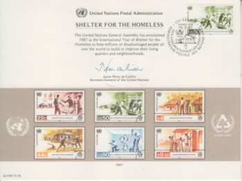 OSN Ženeva 0154 ● - pamětní list 1987