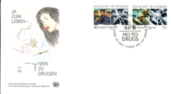 OSN New York FDC 0522 / 0523 ● - 1987