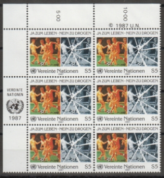 OSN Vídeň - 0071 / 0072 větší celek 6 známek ** - 1987