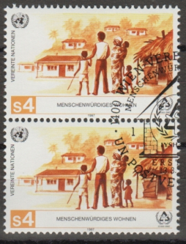 OSN Vídeň - 0069 / 0070 pár svisle ● - 1987