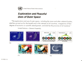 UNO - Erforschung und friedliche Nutzung des Weltraums - 1982