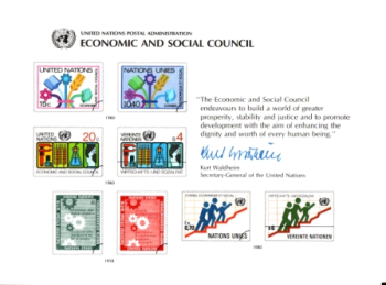 UNO - Wirtschafts- und Sozialrat - 1980