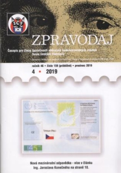 CZ ZPRAVODAJ 2019 / 1 - 4 - kompletní ročník
