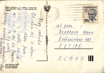 Benešov u Prahy 1987 95 001 ●
